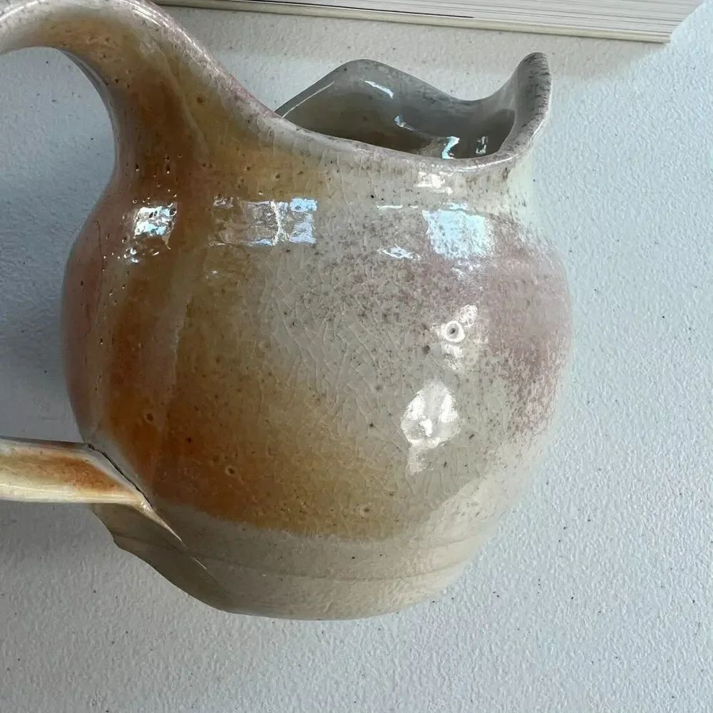 Art Studio Pottery Creamer Pitcher 4.5